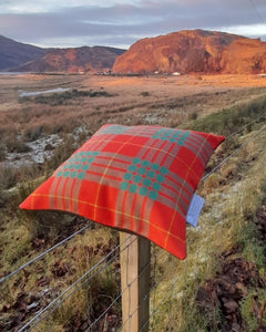 Cameron Ancient Kilt Cushion – Handmade Scottish Charm for Your Home