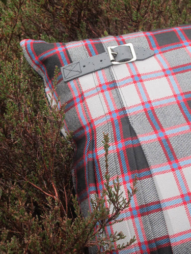 MacPherson Hunting Modern Kilt Cushion – Handmade Scottish Charm for Your Home